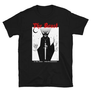 The Beast (black t-shirt) - Short-Sleeve Unisex T-Shirt