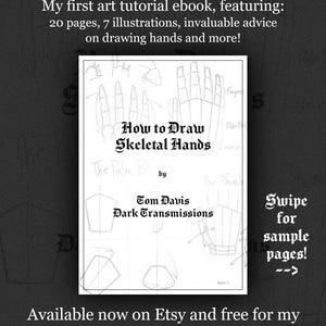 How to Draw Skeletal Hands