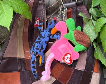 Upcycled Teenie Beanies | Nostalgic Bag Charms!