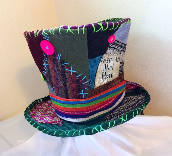 Patchwork top hat Clearance