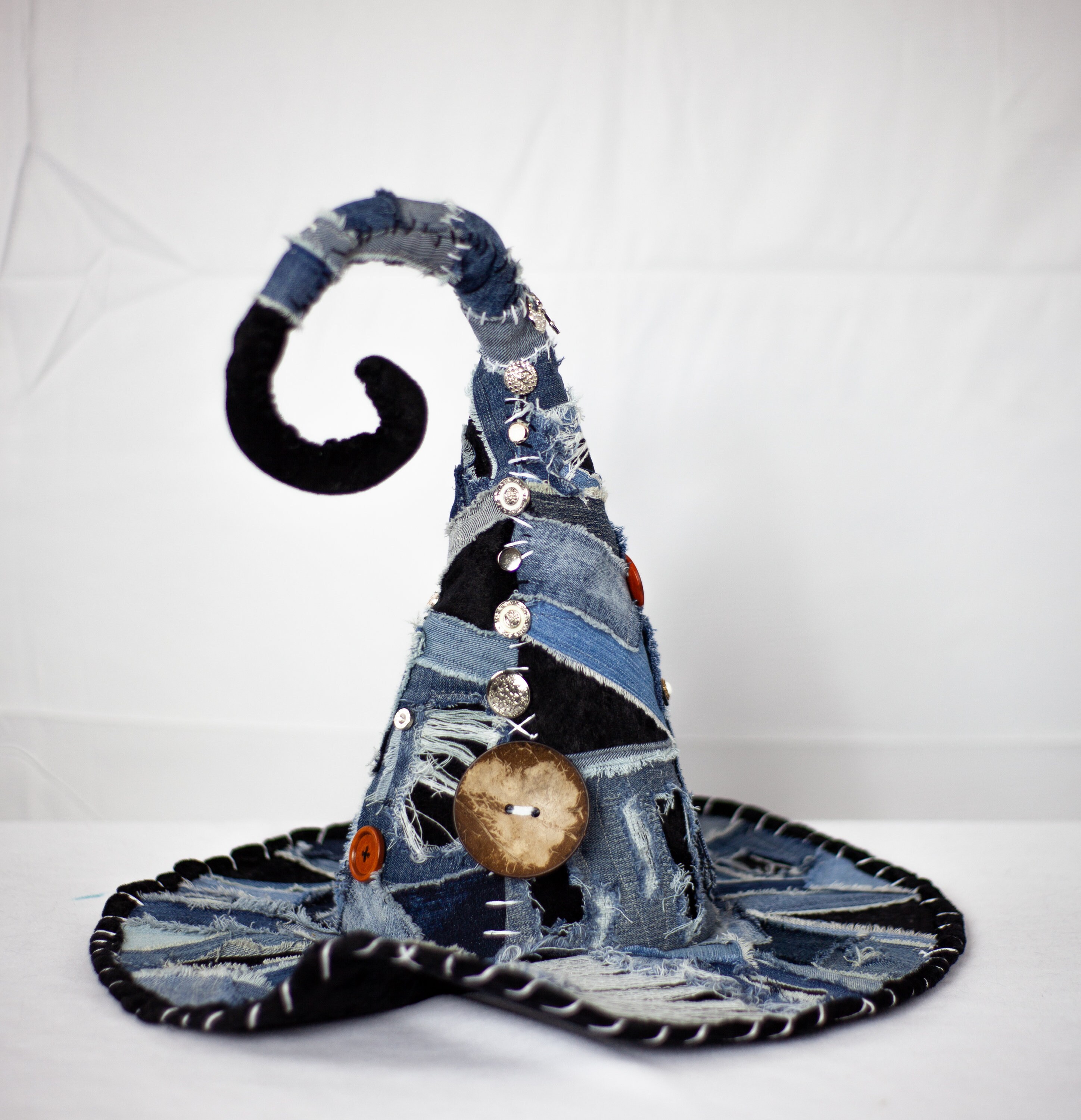 Patchwork witch hat Clearance