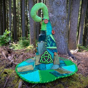 Witch hat, Wizard hat, Witch costume, Adult Witches hat, Druid, Renaissance Fair, burning man hat, wizard costume