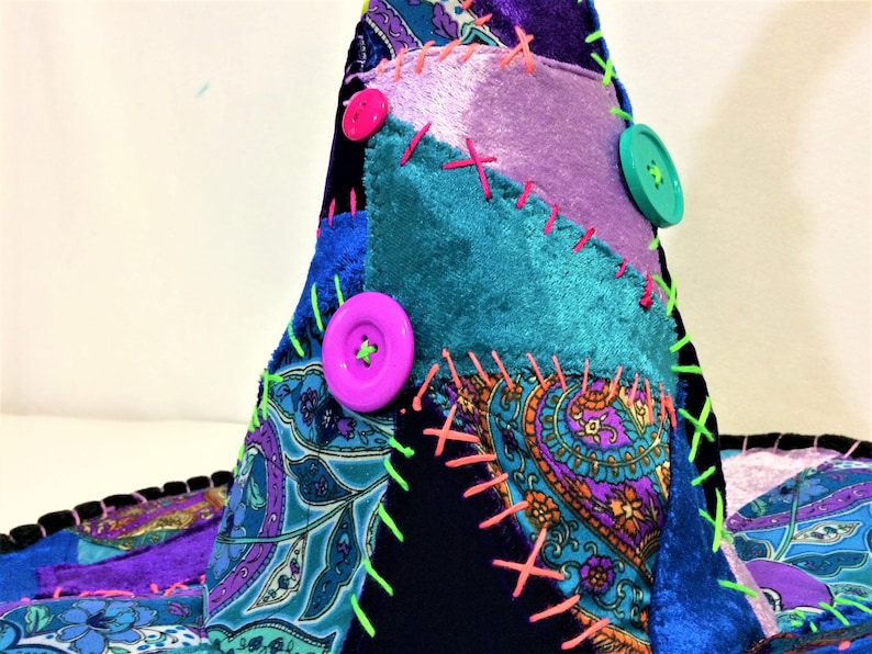 Cappello Da Mago Per Bambini - Ideale Per Carnevale E Feste In Maschera, Decorato Con Stelle Dorate - Foto 3