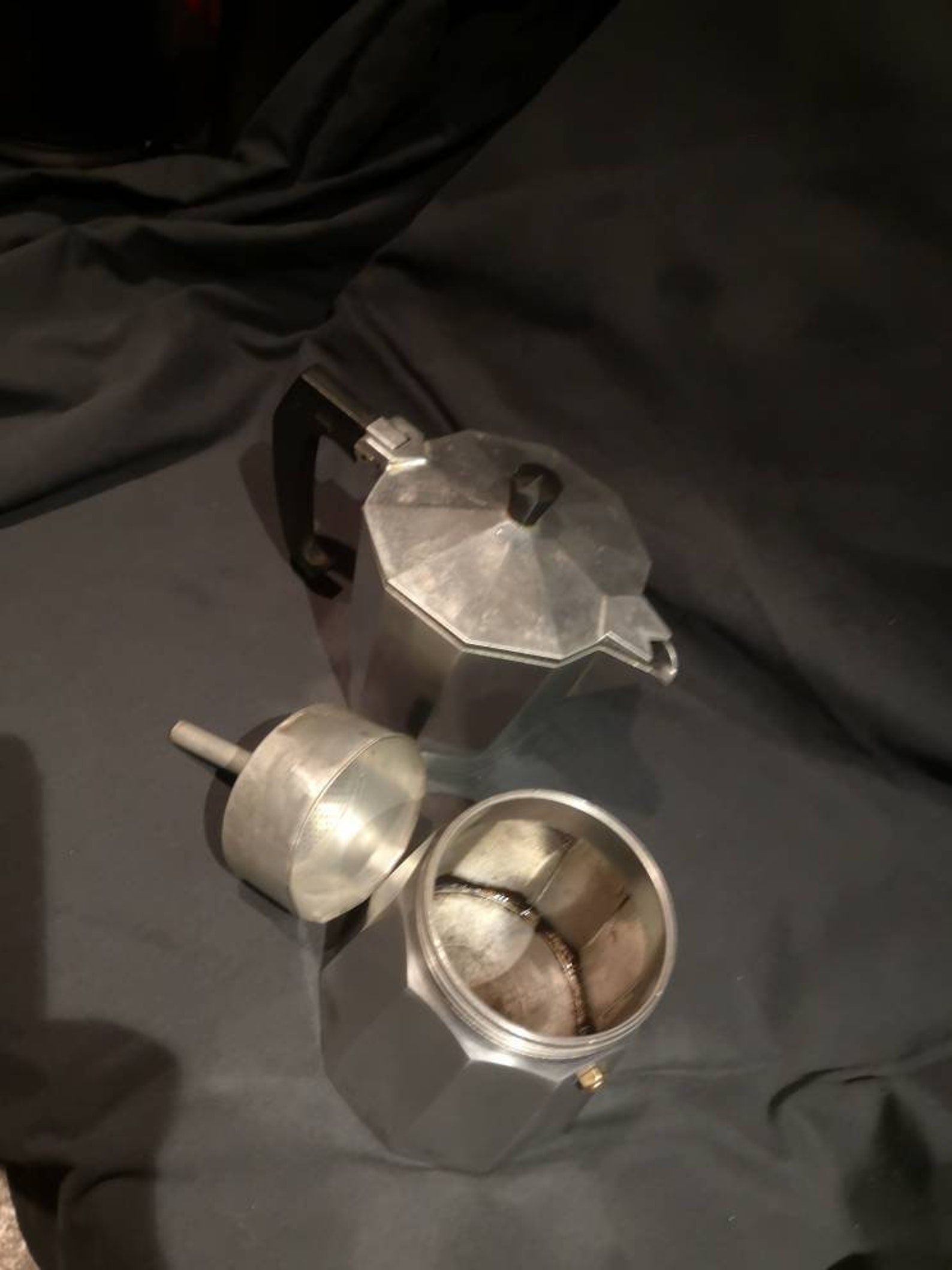 Vintage Stove top Italian Aluminium Coffee Espress percolator. Etsy