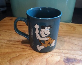 Vintage 1994 Fred Flintstone Mug / Beaker. Film Memorabilia. Collectable Mugs. Novelty Mugs.