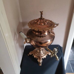 Tea urn, British