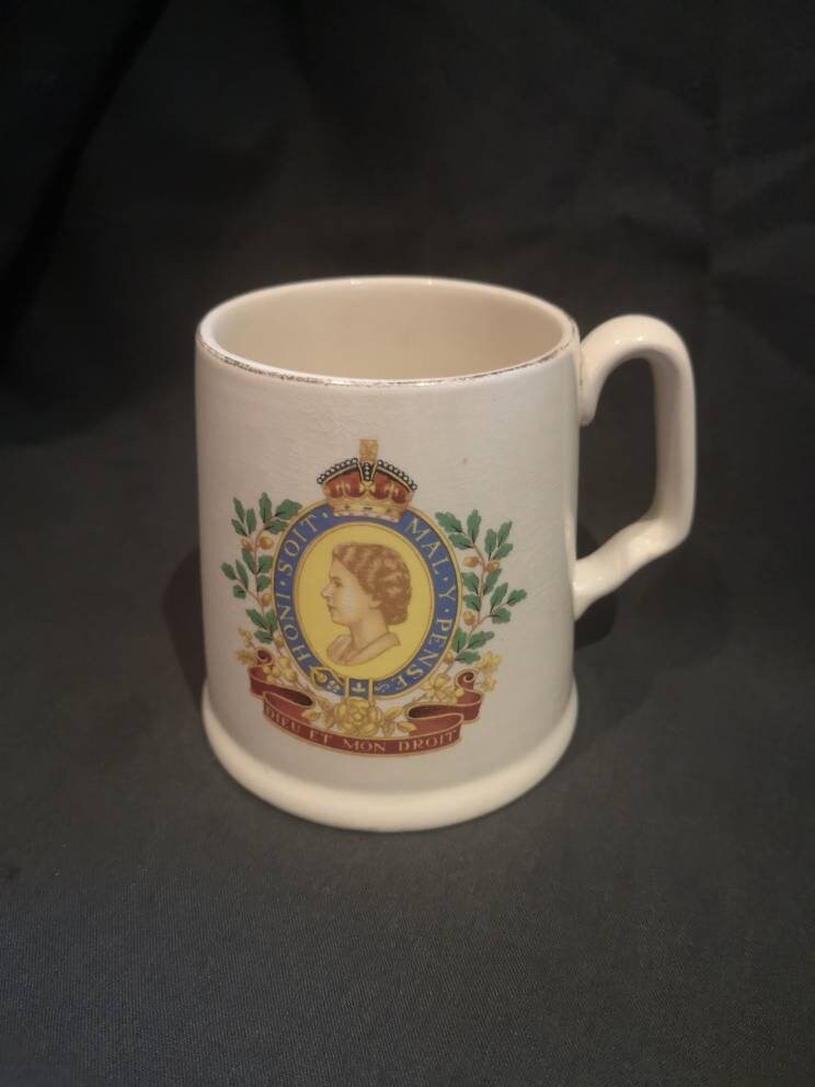 Jahrgang 1953 Königin Elizabeth II Krönung Tankard ...