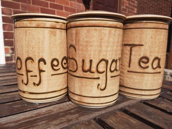 studio tea coffee sugar canisters