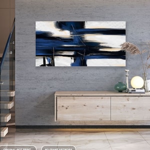Extra Large Wall Art,Minimal Abstract Painting,Contemporary Painting on Canvas,Large Canvas Art,Huge Abstract Painting,Living Room Pa0011 image 1