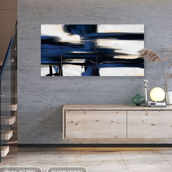 Extra Large Wall Art,Minimal Abstract Painting,Contemporary Painting on Canvas,Large Canvas Art,Huge Abstract Painting,Living Room Pa0011
