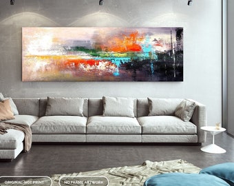 Extra Large Abstract Art - Original Painting, Acrylic Painting, Bathroom Wall Art, Oil Painting, Abstract Canvas Art, Original Art YN0024