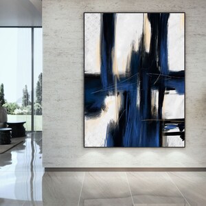 Extra Large Wall Art,Minimal Abstract Painting,Contemporary Painting on Canvas,Large Canvas Art,Huge Abstract Painting,Living Room Pa0011 image 8