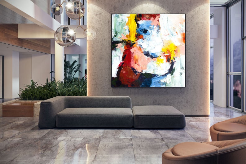 Extra Large Wall Art Contemporary Art Large Original Etsy UK