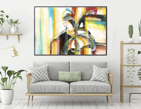 Contemporary ArtOriginal Painting Abstract.Large Abstract | Etsy
