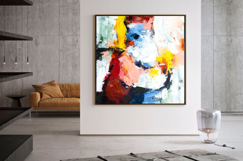 Extra Large Wall Art Contemporary Art Large Original Etsy UK