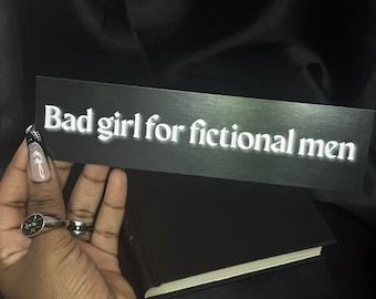 Bad girl bookmark, smut bookmark