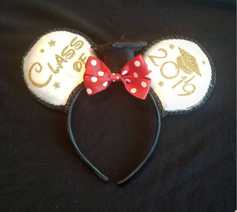 minnie mouse graduation ears