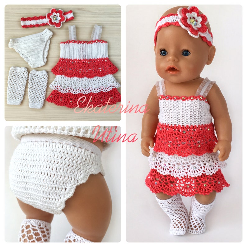 crochet baby born doll clothes