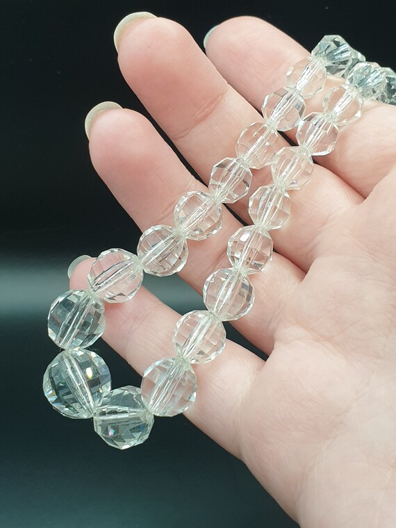 Vintage austrian cheap crystal necklace