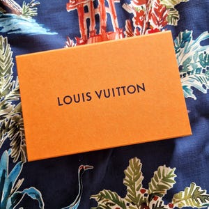 Brand New LOUIS VUITTON Rectangular Box with magnet closure