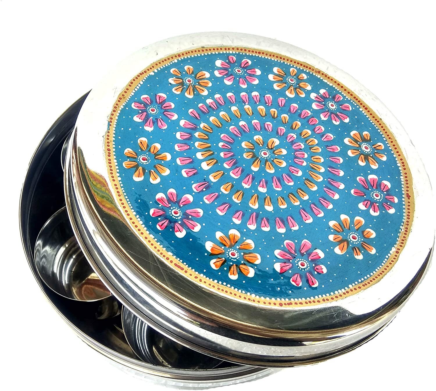 Stainless Steel Masala Boxspice Boxmasala Dabbaspice Etsy