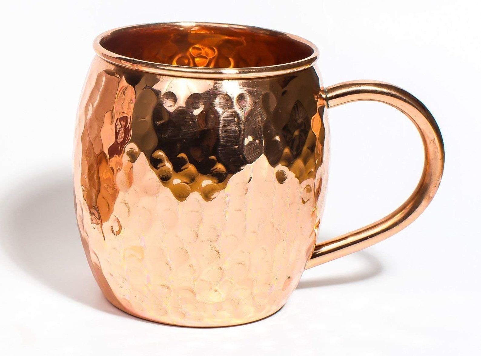 Copper Moscow mule mug hammered Vodka Beer mug Etsy