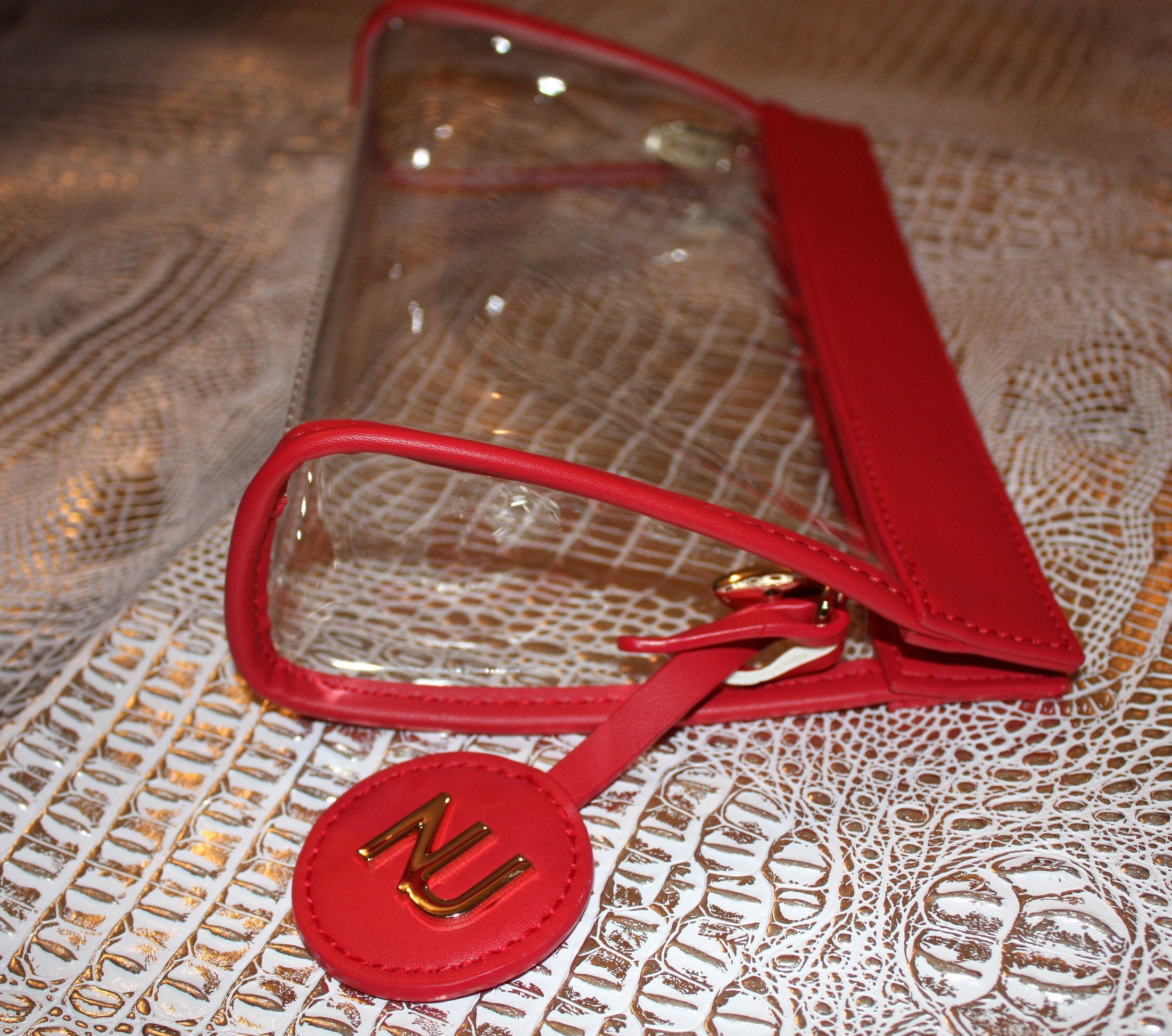 Clear Stadium Purse / NU Women Handbags / Clear Purse / Clear Etsy