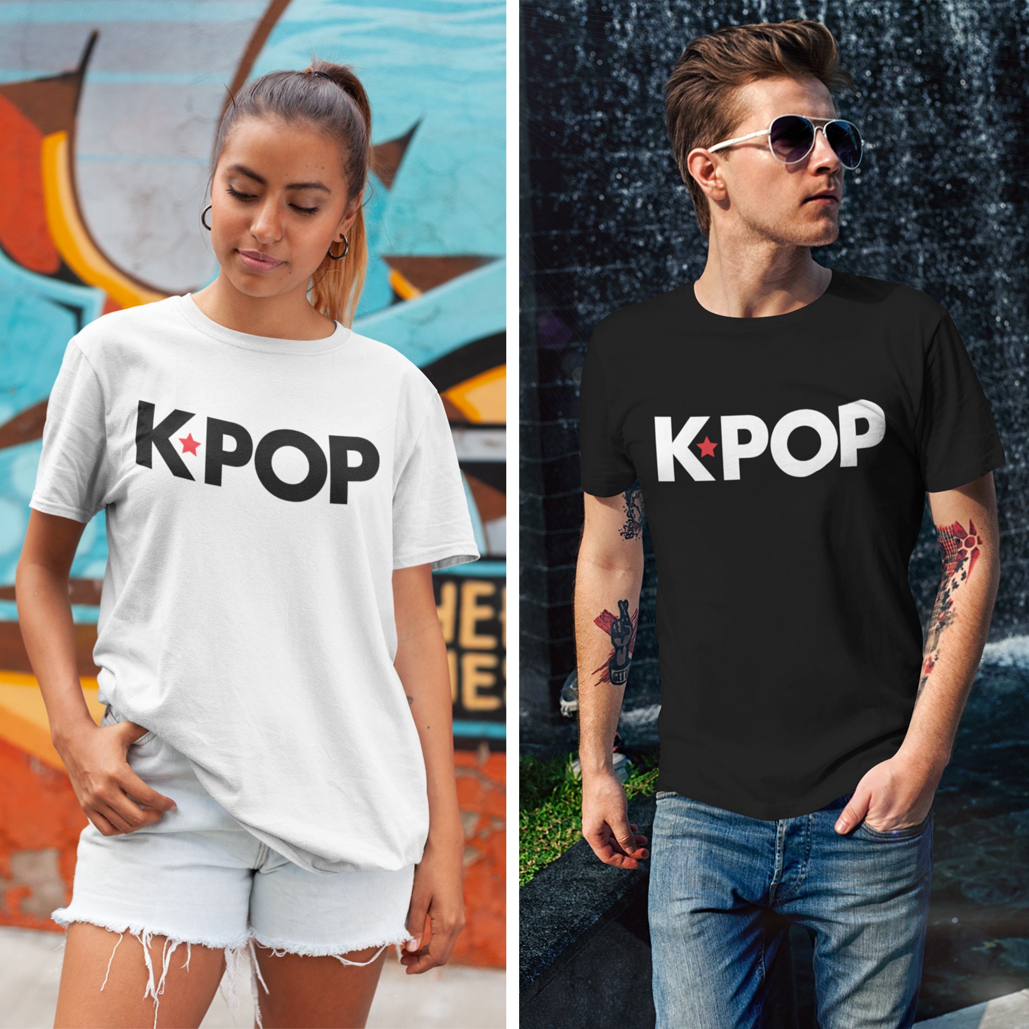 KPop TShirt Official Kpop Merch Etsy