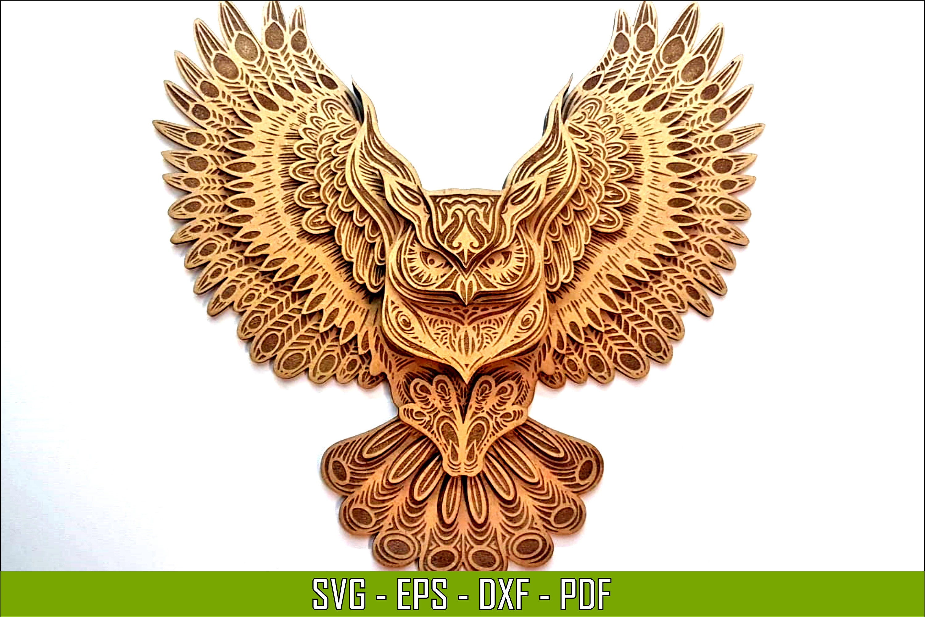 Free Free 184 Layered Owl Mandala Svg Free SVG PNG EPS DXF File