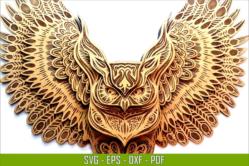 Free Free 132 Layered Owl Mandala Svg Free SVG PNG EPS DXF File