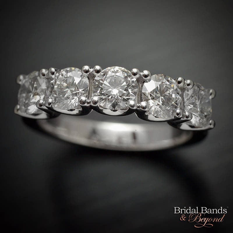 Diamond wedding ring Anniversary band 1 carat upgrade 1