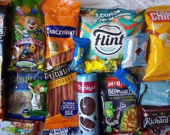 800 g, Caja de snacks ucranianos, un regalo de dulces tradicionales ucranianos, dulces ucranianos