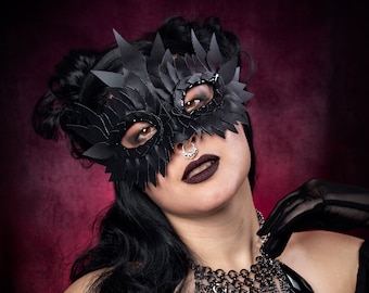 Small Black Masquerade Mask