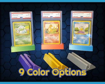 3D Printed PSA / BGS / CGC Graded Card Stands (5 Pack)