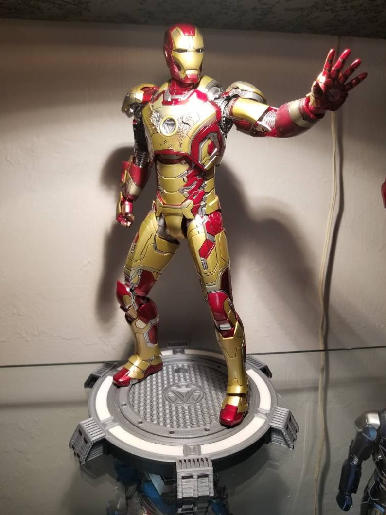 Iron Man 16 Scale Figure Stand Etsy