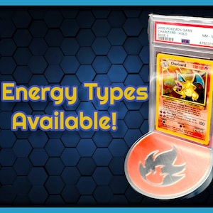 PokéStands - 3D Printed PSA Graded Card Stands (Normal Energies)