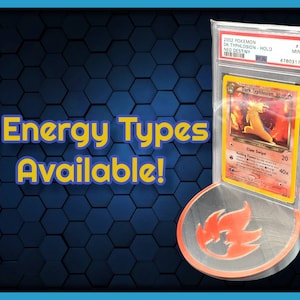 PokéStands - 3D Printed PSA Graded Card Stands (Reverse Energies)