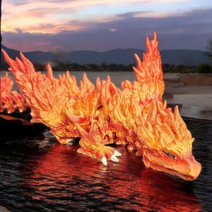 18&quot; Articulated Phoenix Dragon