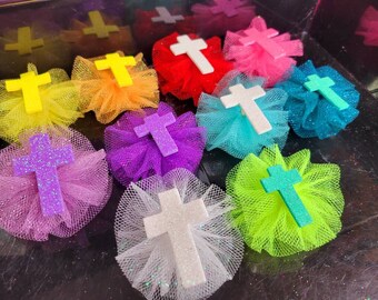 Holy Cross Easter Dog Bows