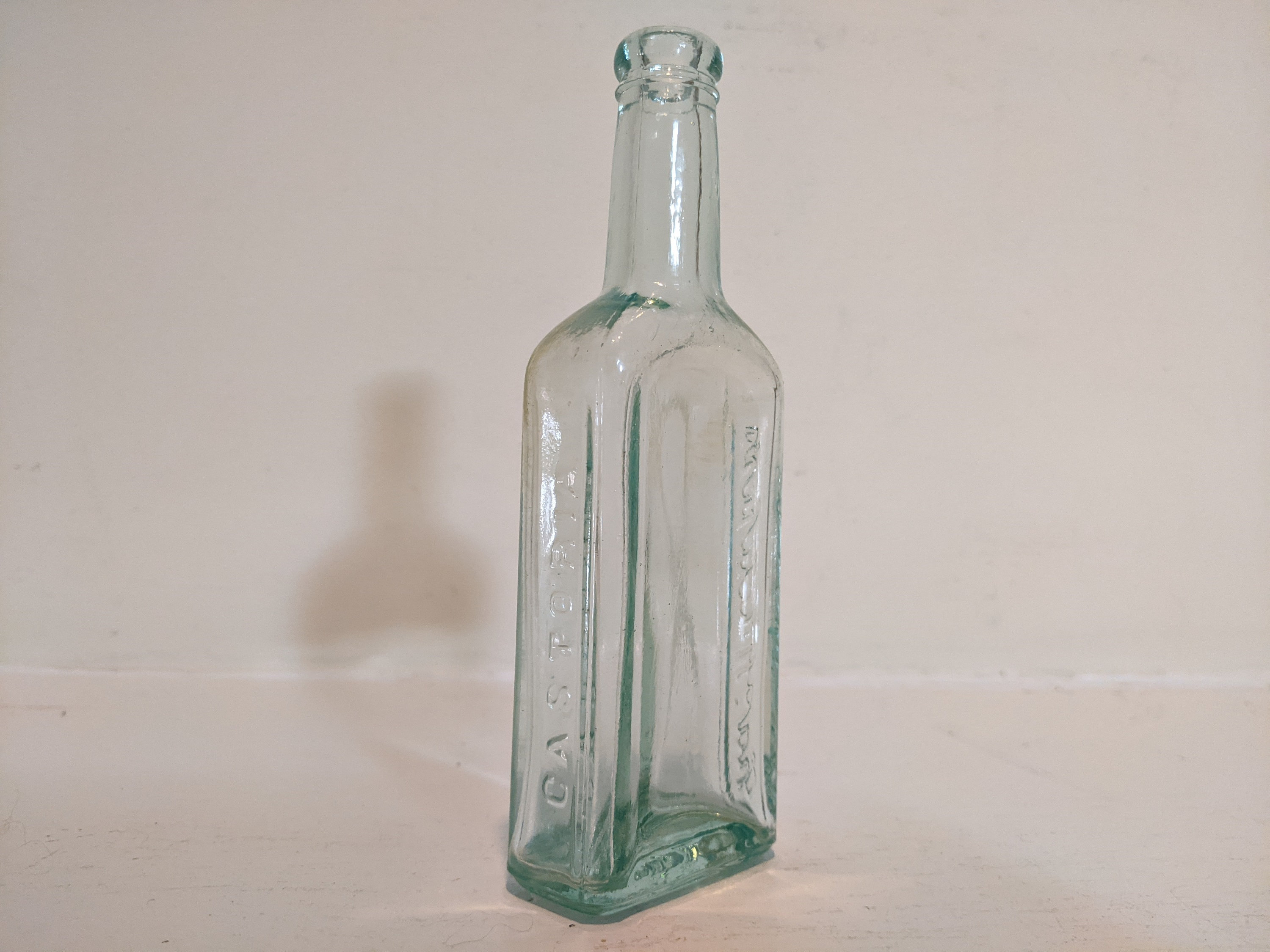 Early 1900s Castoria Medicine Bottle Chas H Fletcher Castor Etsy