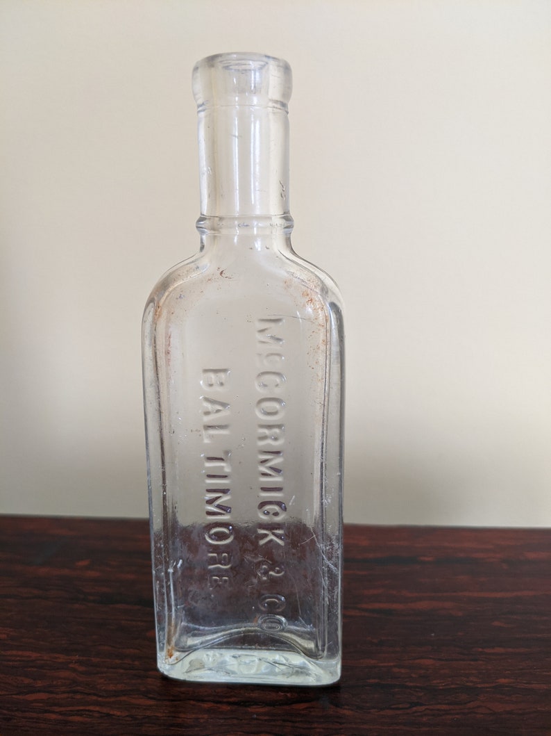 Vintage McCormick & Co Bottle Baltimore MD c 1910s1930s Etsy