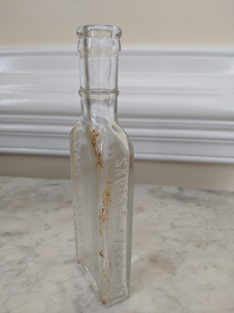 1910s1920s Sauer's Extracts Bottle Richmond VA Embossed Dug Vintage