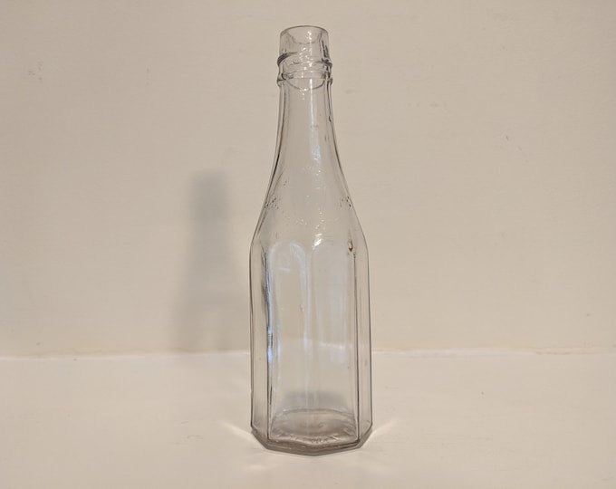 1890-1895 H.J. HEINZ Ketchup Bottle 56 Embossed Octagonal First