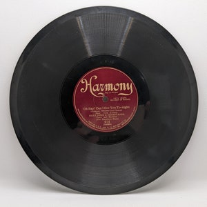 1925 Harmony Records 78 Billy Jones Ernest Hare #9H I Miss My Swiss Vintage