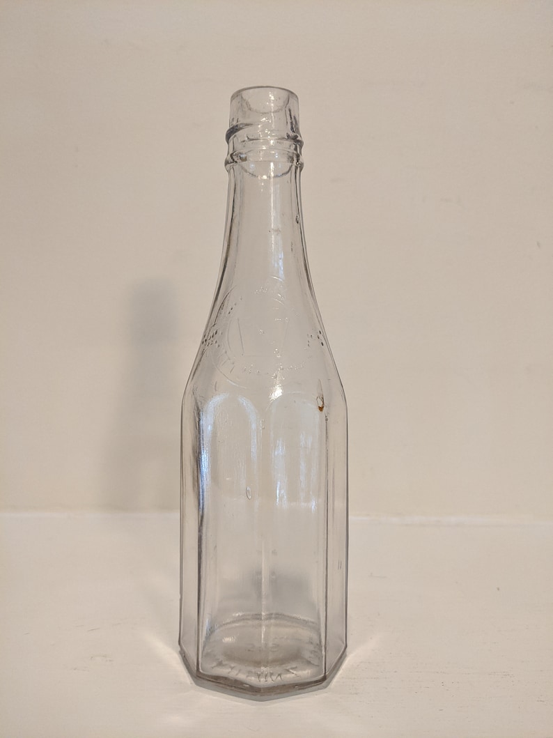18901895 H.J. HEINZ Ketchup Bottle 56 Embossed Octagonal Etsy