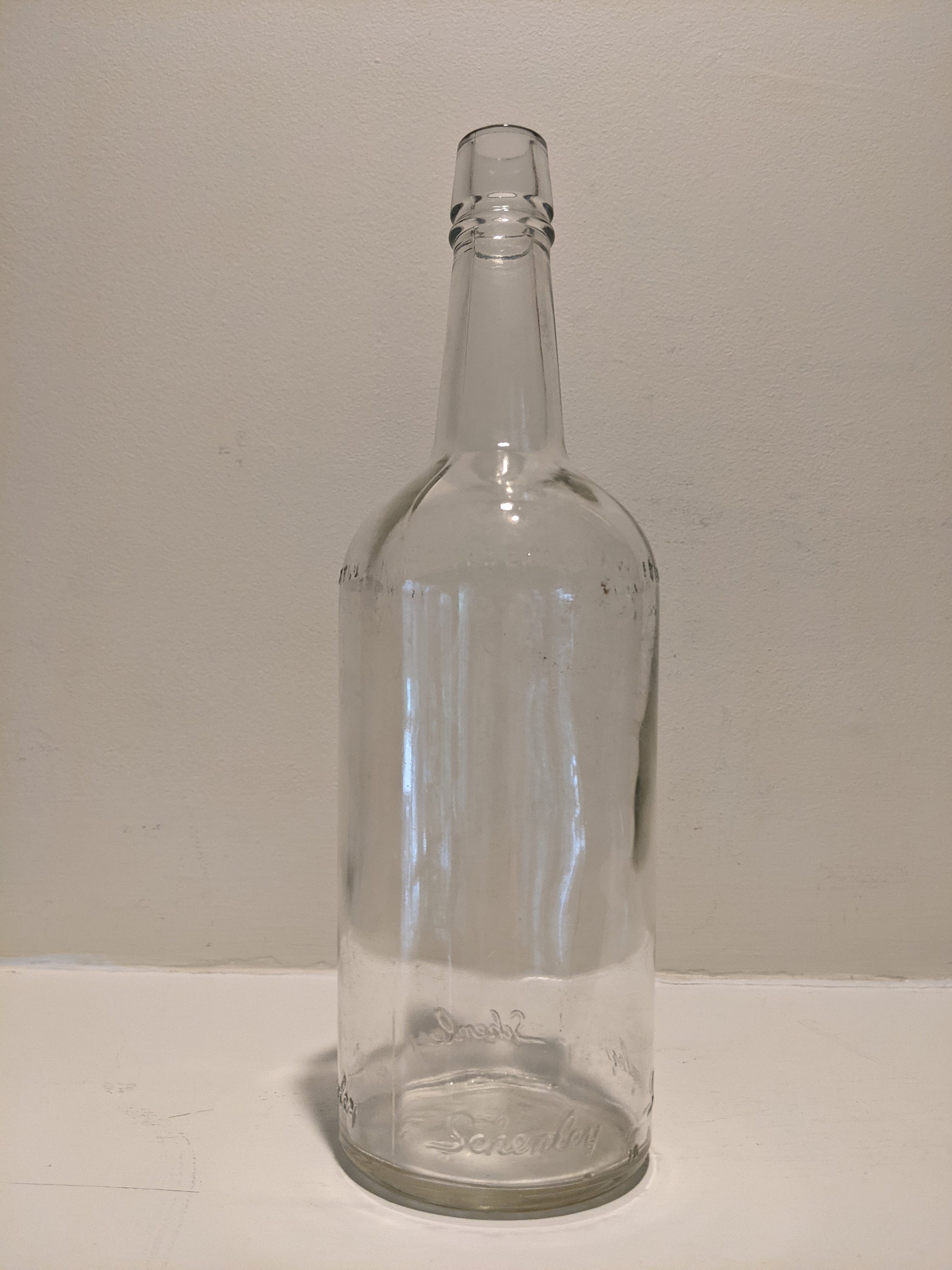 1941 Schenley Whiskey Bottle Embossed World War II Era Liquor Bottle EMPTY  - Etsy