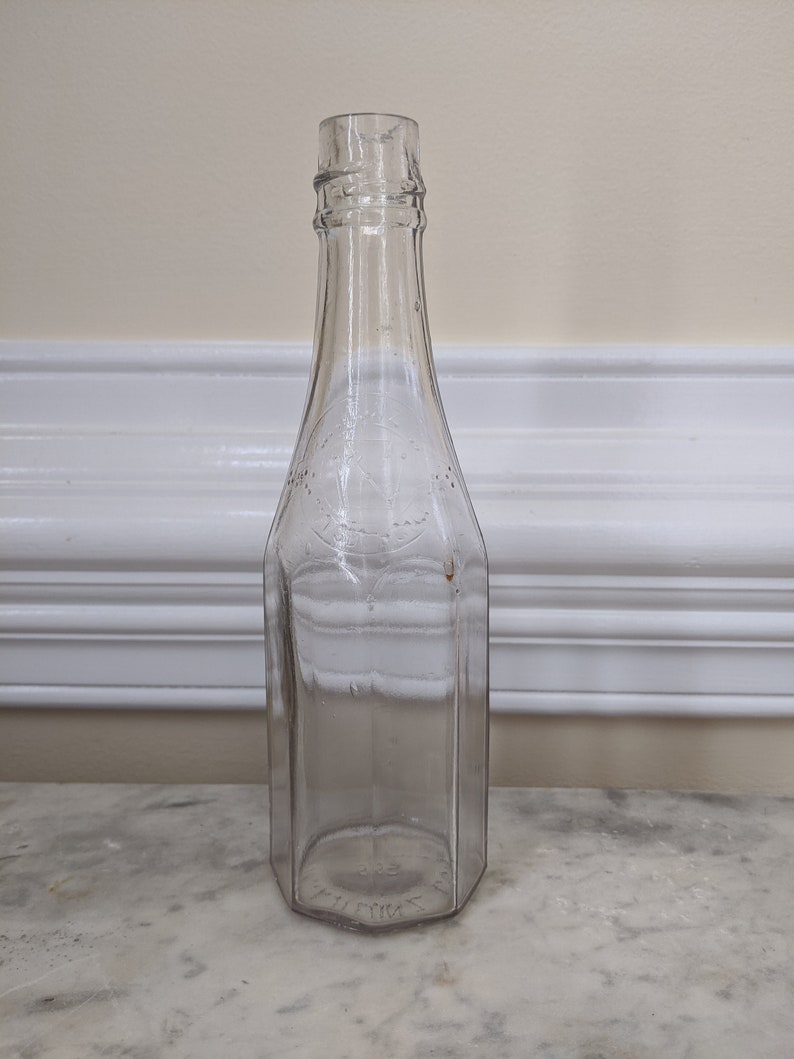18901895 H.J. HEINZ Ketchup Bottle 56 Embossed Octagonal Etsy
