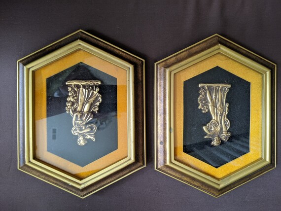 Vintage Mid Century Turner Wall Accessories Shadow Box Art - Military Wall Art Accessories Vintage Mid Century Turner Wall Accessories Shadow Box Art - Military Wall Art Accessories