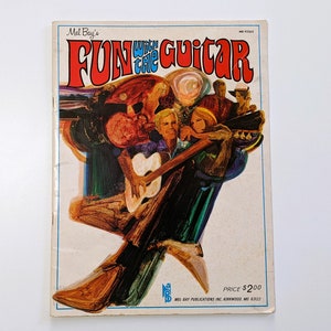 Mid Century Mel Bay&#39;s Fun with the Guitar guidebook- Music Education paperback