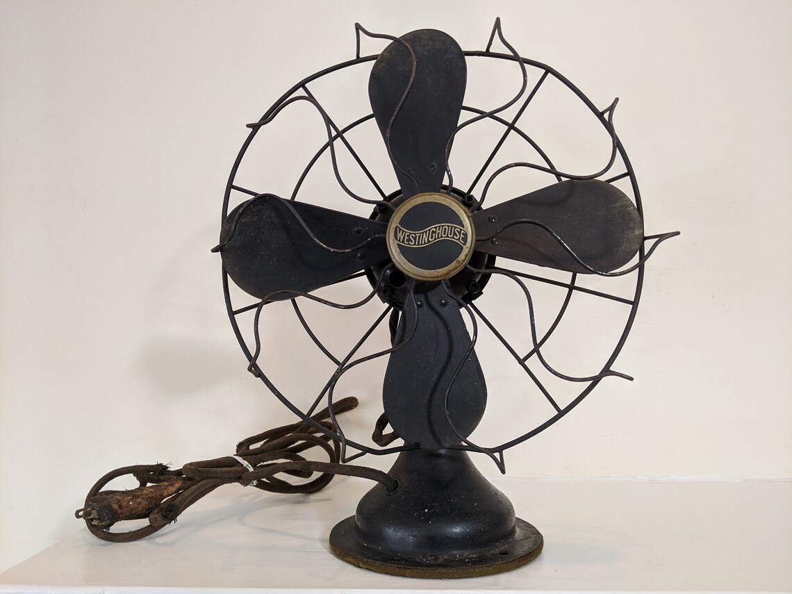 1932 Westinghouse Fan Oscillating Desk Fan EC 517723C Etsy